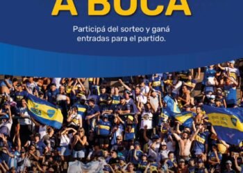 La Municipalidad sortea entradas para Boca–Olimpia en el Estadio San Nicolás
