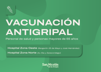 Comenzó la campaña de vacunación antigripal 2026