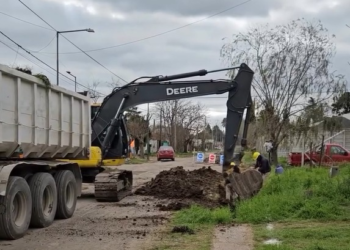 Avanza el plan de pavimentación en barrio California