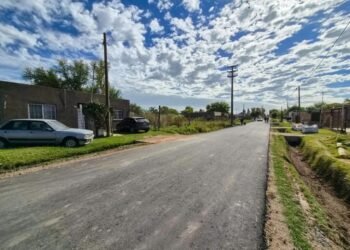 Avanzan las obras de pavimentación en la ciudad