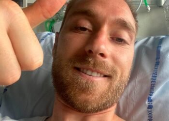 Christian Eriksen tranquiliza a todos tras su descompensación en el amistoso contra Ucrania