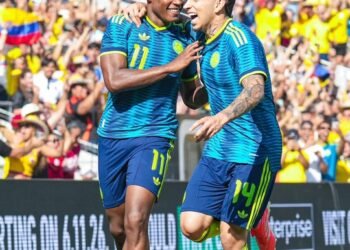 Colombia se impone 2-0 a Jordania en su último amistoso antes del Mundial 2026