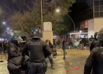 Córdoba: disturbios tras el triunfo de la Selección argentina dejan cuatro detenidos y dos policías heridos