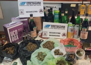 Duro golpe en Mar del Plata: Prefectura secuestra droga y alcohol en buque pesquero