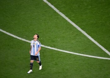 El gesto desafiante de Messi que se volvió viral tras su gol ante Austria