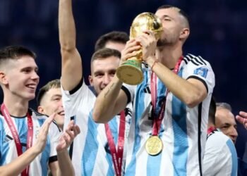Guido Rodríguez se entrena en Vicente López a la espera de una convocatoria para el Mundial 2026