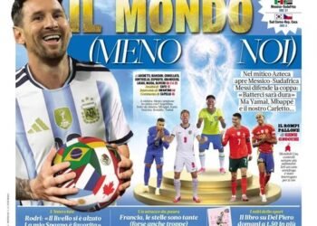 La Gazzetta dello Sport y su dolorosa tapa en el inicio del Mundial 2026