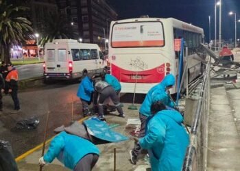 Mar del Plata: seis heridos estables tras atropello fatal de colectivo