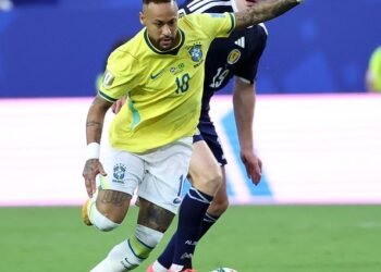 Neymar celebra su regreso a la selección en el Mundial 2026