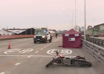 Tragedia en el Puente Pueyrredón: un motociclista pierde la vida en la 9 de Julio