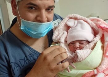 Una pareja marplatense homenajea a Messi al nombrar a su hija Messia