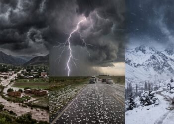 Alerta del SMN: Tormentas, granizo y nevadas amenazan varias regiones del país