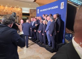 Claudio Tapia se reunió con Donald Trump antes de la final del Mundial 2026
