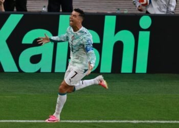 Cristiano Ronaldo marca su primer gol en eliminatorias mundialistas a los 41 años