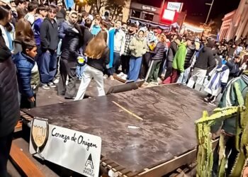 Derrumbe en bar de Entre Ríos durante festejos por la Selección