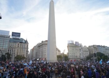 Desórdenes y detenciones en el Obelisco tras la clasificación de Argentina al Mundial 2026