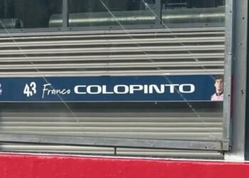 Franco Colapinto y el curioso error en su cartel en Spa-Francorchamps