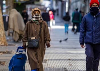 Frío extremo en Buenos Aires: se espera una jornada helada este jueves