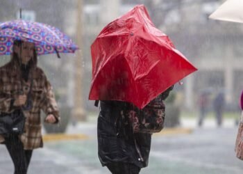 Fuerte tormenta en el AMBA: granizo y vientos de hasta 50 km/h