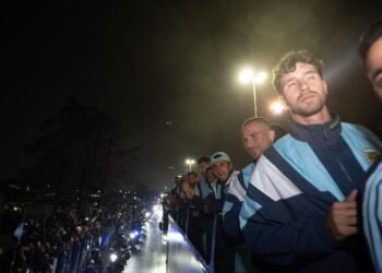 Homenajes a la Selección argentina en la Copa Sudamericana