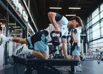 La Selección Argentina se adapta a la tormenta y se prepara para enfrentar a Egipto