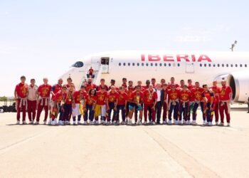La Selección Española regresa a Madrid para celebrar su segundo Mundial