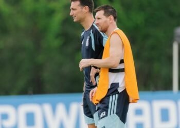La Selección argentina finaliza su entrenamiento previo a la semifinal contra Inglaterra
