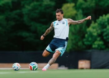 La Selección argentina lista para enfrentar a Suiza en los cuartos de final