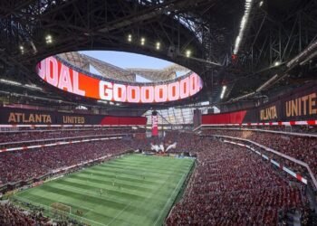 La Selección argentina se mide ante Inglaterra en el moderno Mercedes Benz Stadium