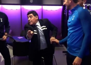 Maradona le dio un consejo a Harry Kane antes del duelo con Argentina