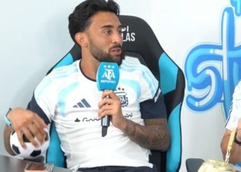 Nicolás González se ríe del apodo ‘Caballo’ en la Selección argentina