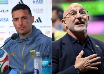 Scaloni y De la Fuente: un duelo de profesores en la final del Mundial 2026