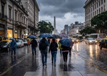 Se anticipan tormentas para este lunes en el AMBA