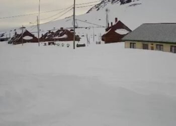 Temporal de nieve deja localidades aisladas y acumulaciones de hasta 4 metros