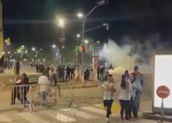 Una joven sancionada por agredir a un policía durante festejos del Mundial
