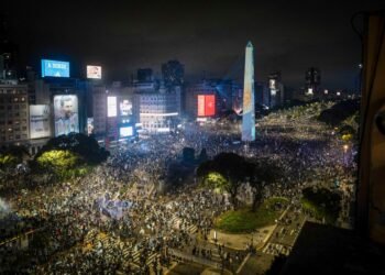 Violentos incidentes en el Obelisco tras la final del Mundial 2026