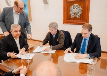 Acuerdos clave en Catamarca: Santilli y Caputo impulsan obras vitales