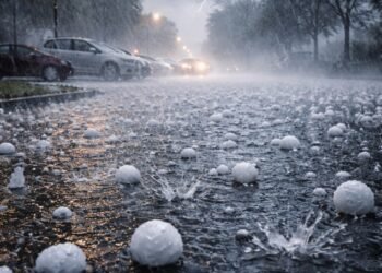 Alerta amarilla por tormentas y granizo en el litoral argentino