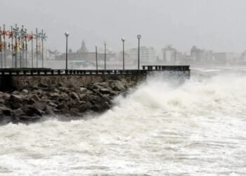 Alerta amarilla por vientos fuertes en Mar del Plata y la costa bonaerense