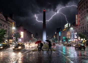 Alertas en el AMBA: Tormentas severas y fuertes vientos este jueves