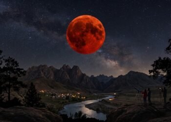 Asómbrate con el Eclipse Lunar: La ‘Luna Roja’ Brillará en el Cielo Argentino