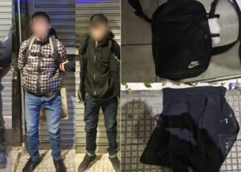 Capturan a tres ladrones chilenos tras un asalto en Balvanera