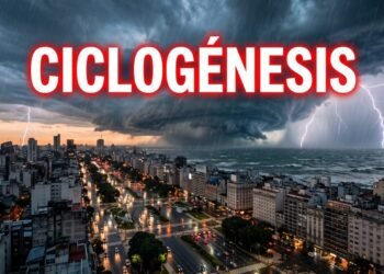 Ciclogénesis afectará gran parte de Argentina desde este jueves