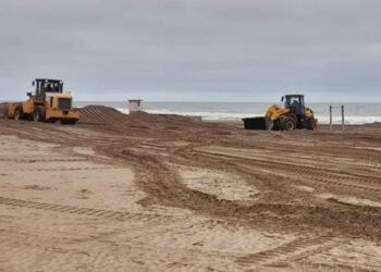 Controversia en Pinamar por un circuito de motocross en la playa