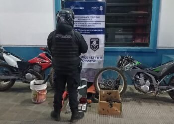 Desmantelan banda que robaba y adulteraba motos en La Plata