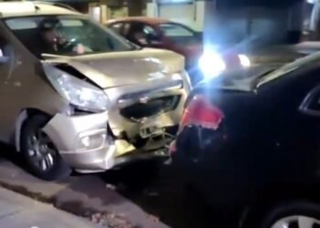Detenido por conducir ebrio y provocar un choque en cadena en Mataderos