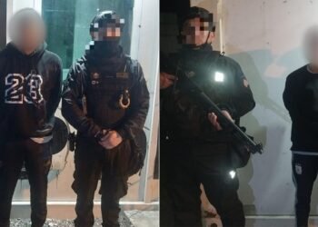 Detenidos en Villa 1-11-14: jóvenes armados intentan robar y son atrapados