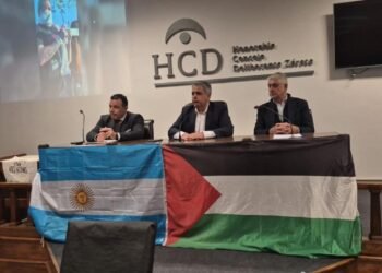 El PJ de Zárate en el centro de la controversia por un acto en apoyo a Palestina