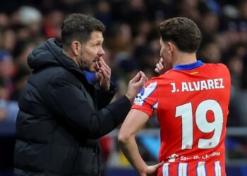 Julián Álvarez no se presentó en el entrenamiento del Atlético de Madrid