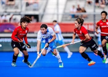 Los Leones se miden ante Países Bajos en el Mundial de Hockey
